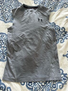 Under Armour Gray Sleeveless Performance Top